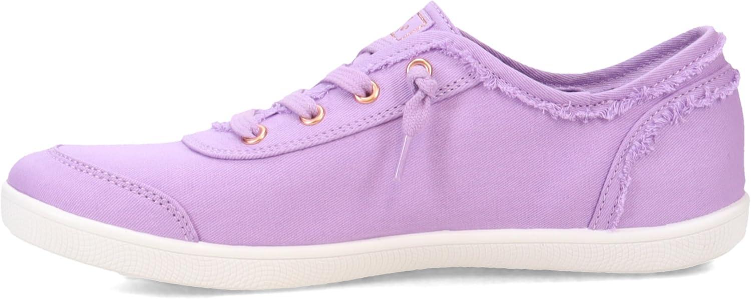 imageSkechers Womens Bobs B Cute Sneaker Memory Foam Flexible Outsole Lightweight Vegan ShoesLilac