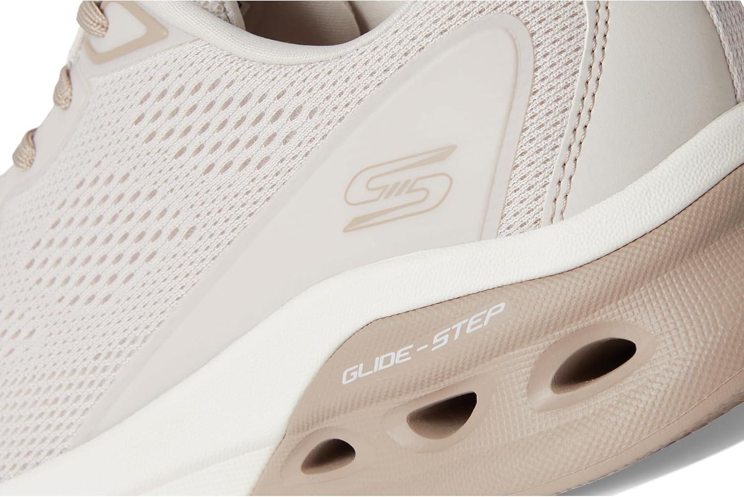 imageSkechers Womens Bobs Glide Step Arc Waves 20 Now inTan