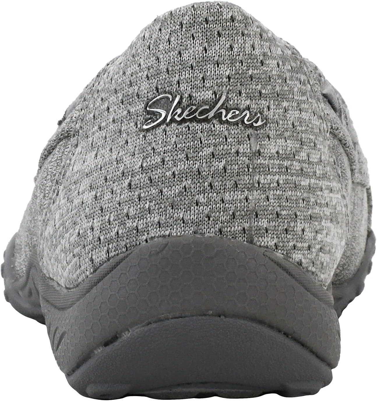 imageSkechers Womens Breathe Easy Good Influence SlipOn ShoeGrey