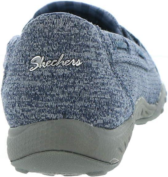 imageSkechers Womens Breathe Easy Good Influence SlipOn ShoeNavy