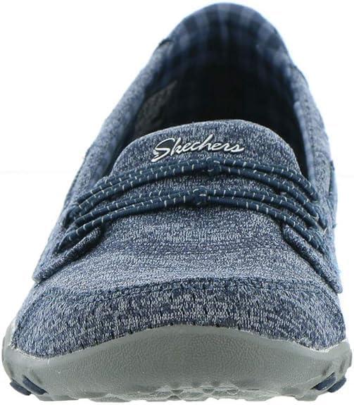 imageSkechers Womens Breathe Easy Good Influence SlipOn ShoeNavy