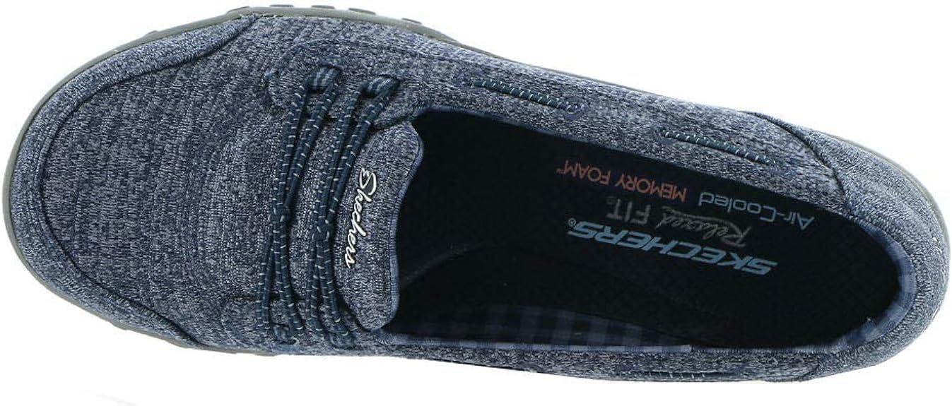 imageSkechers Womens Breathe Easy Good Influence SlipOn ShoeNavy
