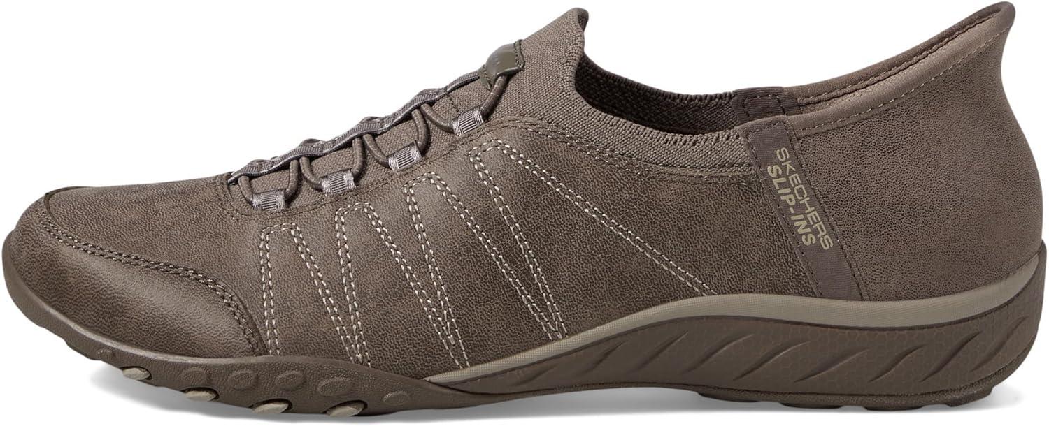 imageSkechers Womens Breathe Easy Home BodySneakerDark Taupe