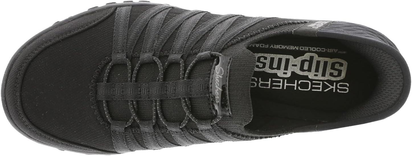 imageSkechers Womens Breathe Easy Roll With Me SneakersBlack
