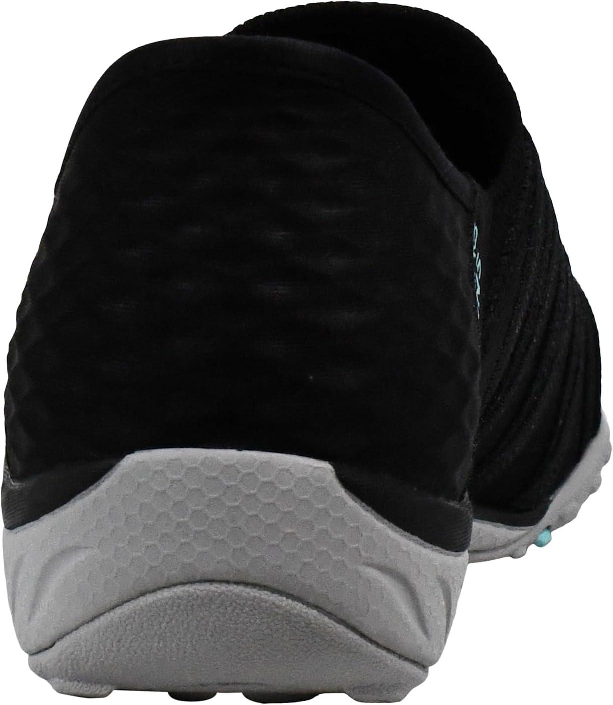 imageSkechers Womens Breathe Easy Roll With Me SneakersBlackAqua