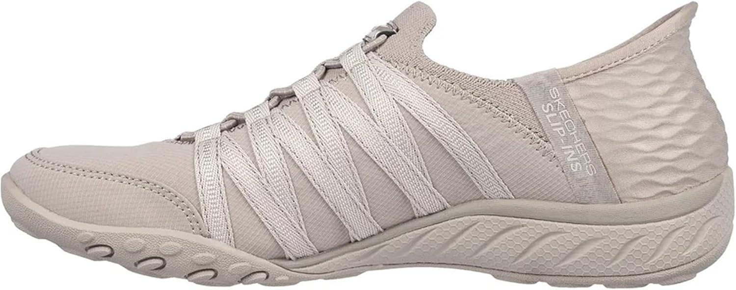 imageSkechers Womens Breathe Easy Roll With Me SneakersCharcoal