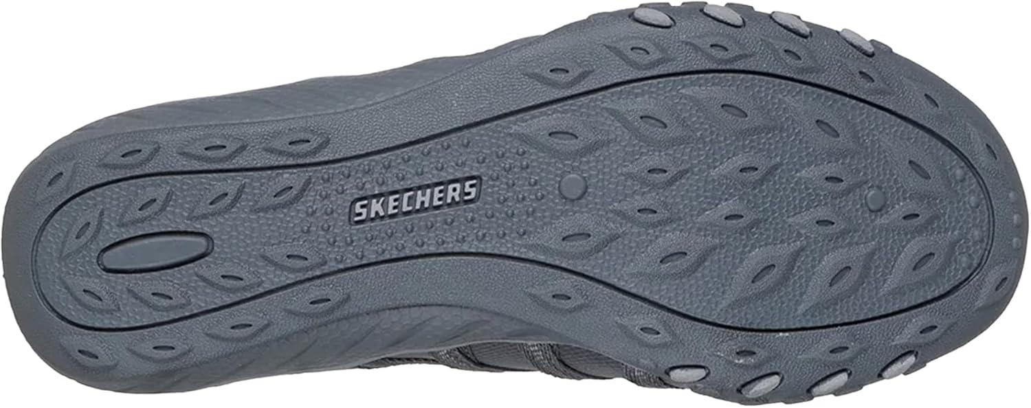 imageSkechers Womens Breathe Easy Roll With Me SneakersCharcoal