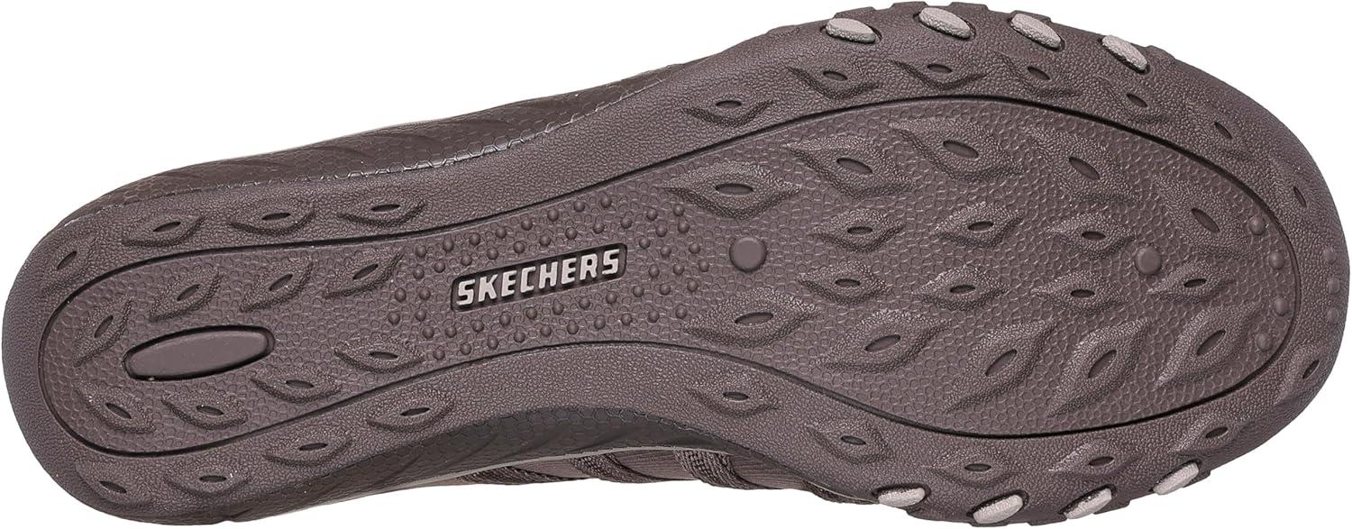 imageSkechers Womens Breathe Easy Roll With Me SneakersDark Taupe