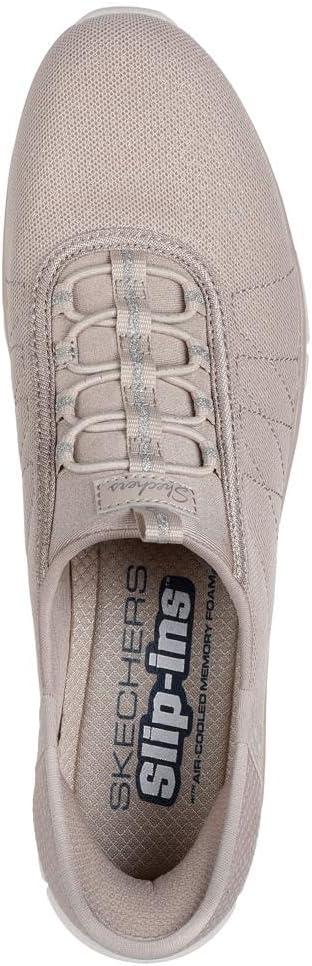 imageSkechers Womens Brilliance Night Shift Hands Free SlipinsTaupe