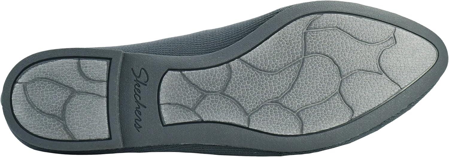 imageSkechers Womens Cleo Bewitch Ballet FlatCharcoal