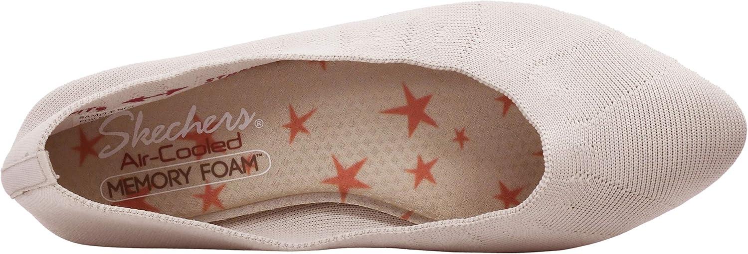 imageSkechers Womens Cleo Bewitch Ballet FlatNatural