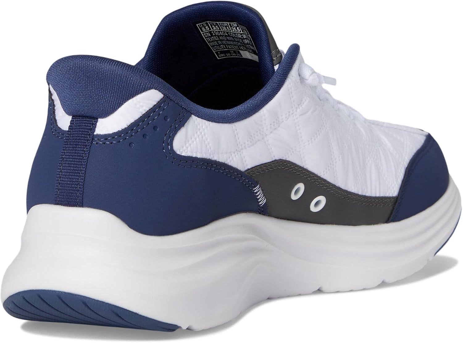 imageSkechers Womens Contour Foam Hands Free SlipIns WhiteNavy 95
