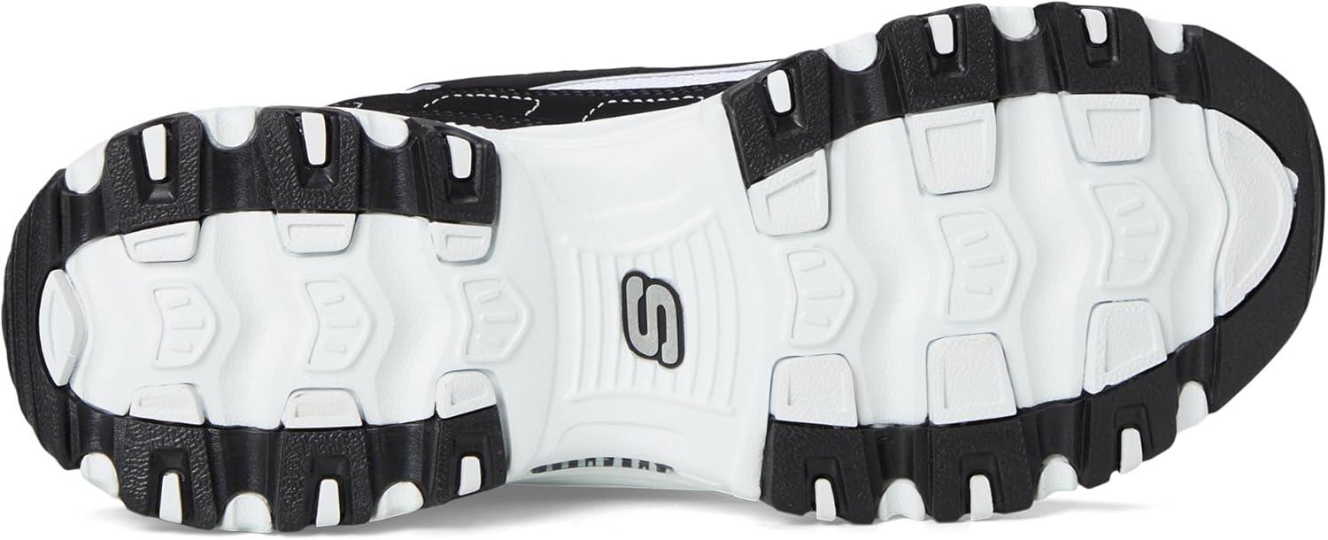 imageSkechers Womens DLites Fan Girl Hands Free SlipinsBlackWhite