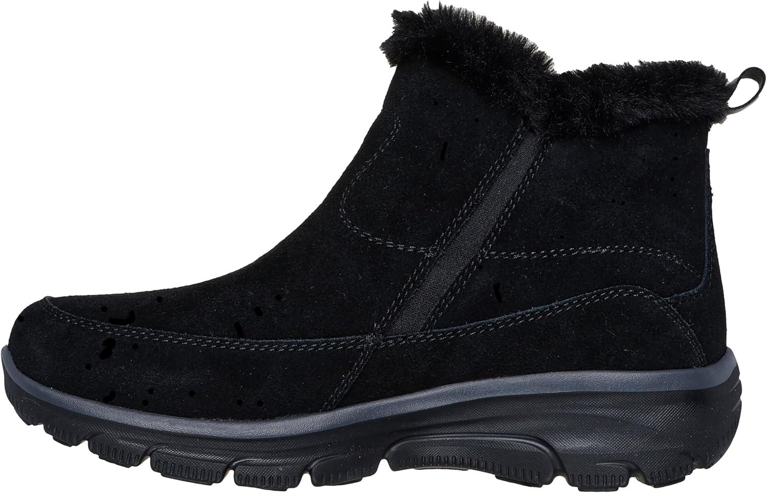 imageSkechers Womens Easy Going Cool Zip BootsBlack