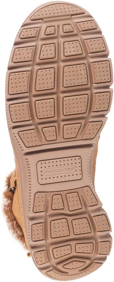 imageSkechers Womens Easy Going Cool Zip BootsTan Suede