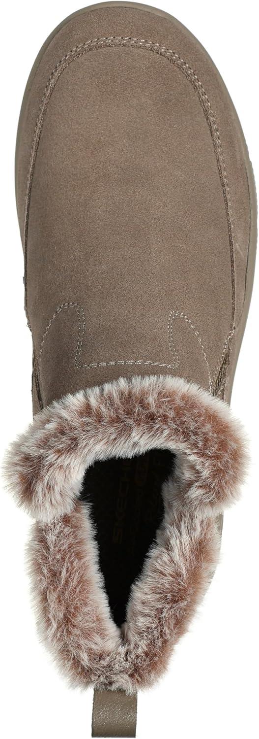 imageSkechers Womens Easy Going Cool Zip BootsTaupe