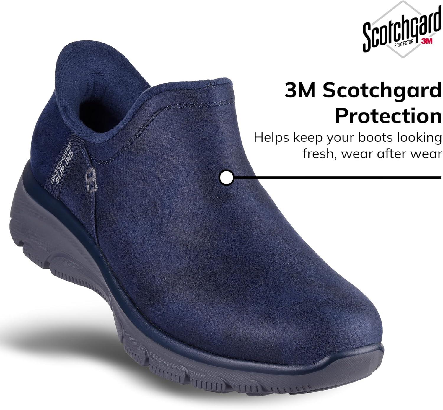 imageSkechers Womens Easy Going Modern Hour Hands Free Slipins Ankle BootsNavy