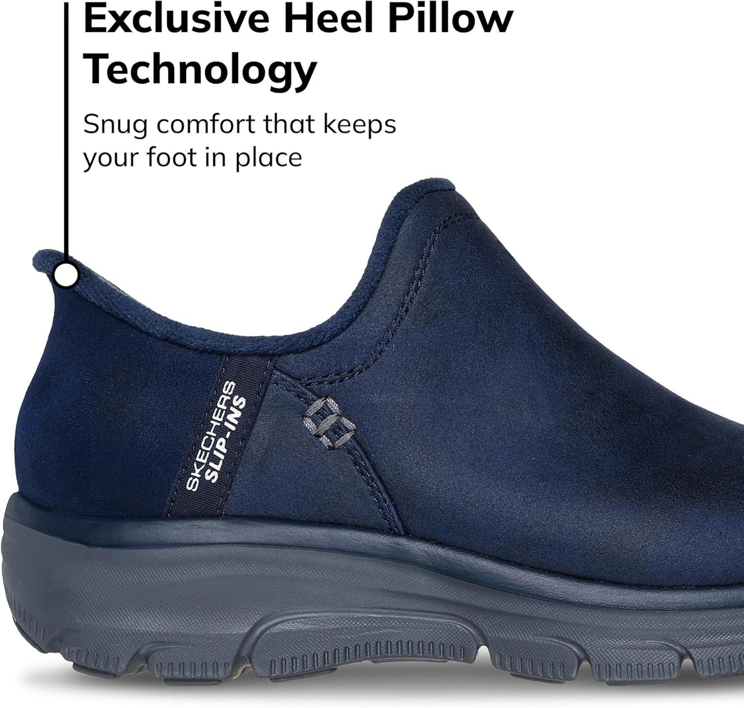 imageSkechers Womens Easy Going Modern Hour Hands Free Slipins Ankle BootsNavy