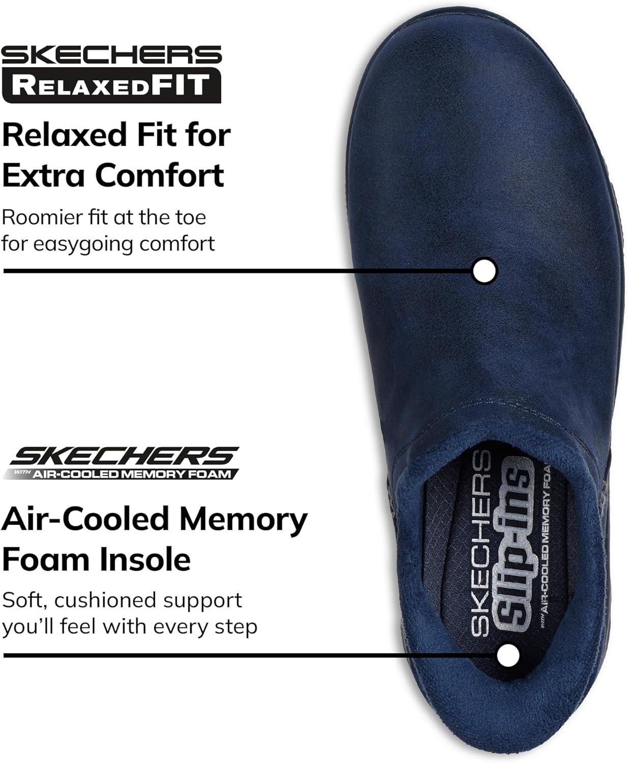 imageSkechers Womens Easy Going Modern Hour Hands Free Slipins Ankle BootsNavy