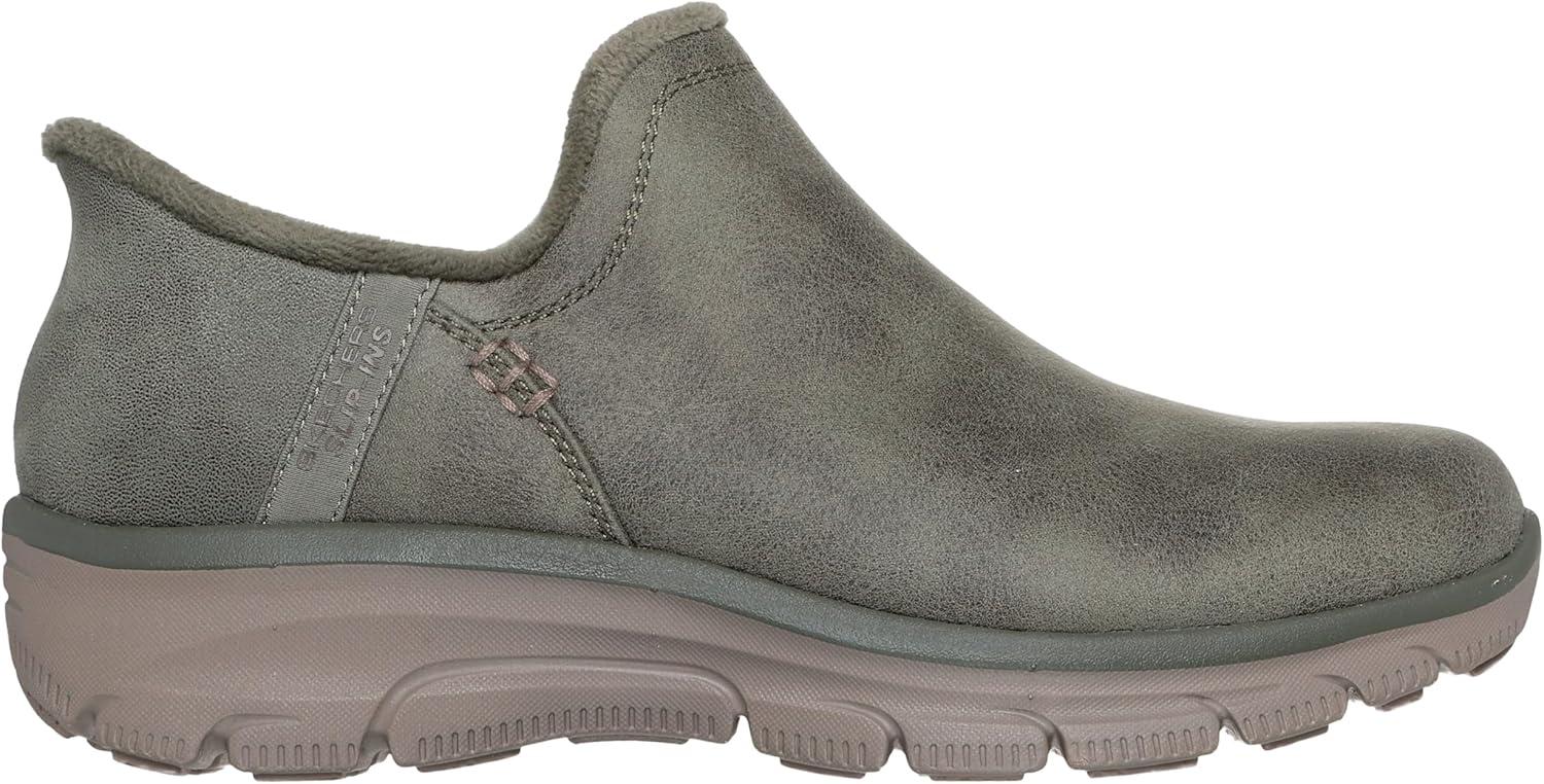 imageSkechers Womens Easy Going Modern Hour Hands Free Slipins Ankle BootsOlive
