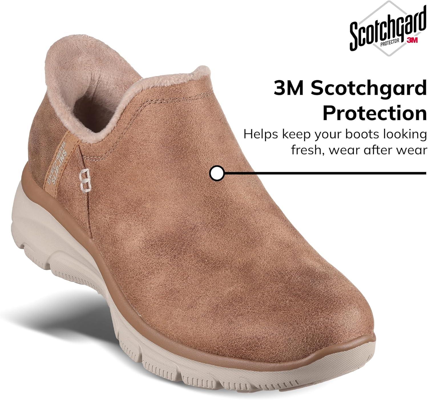 imageSkechers Womens Easy Going Modern Hour Hands Free Slipins Ankle BootsTan