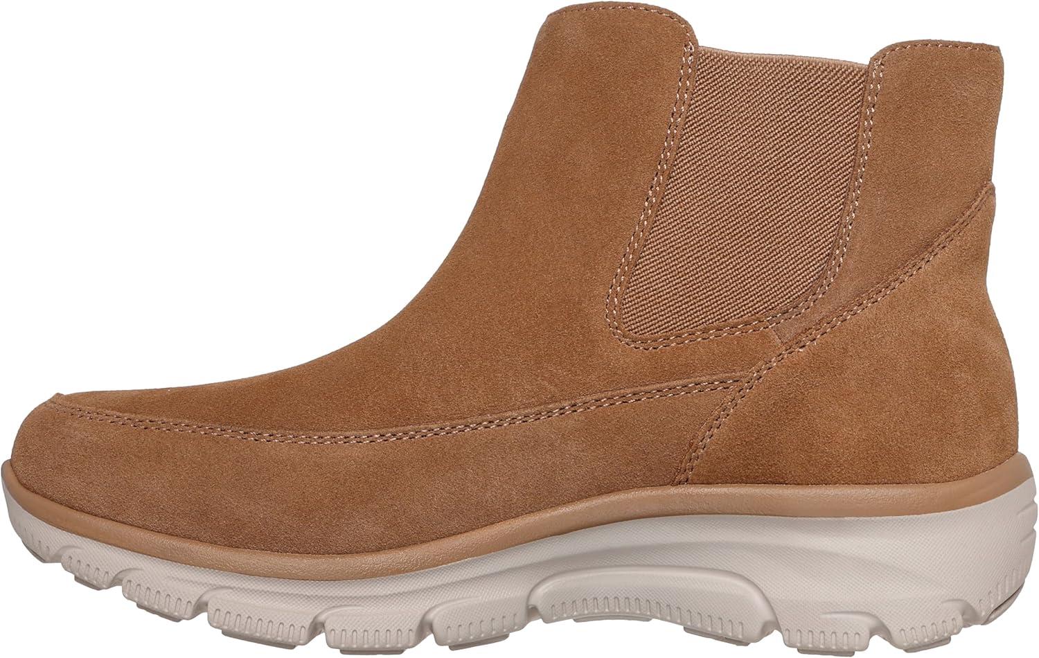 imageSkechers Womens Easy GoingCasual Icon Hands Free Slipins Ankle BootTan