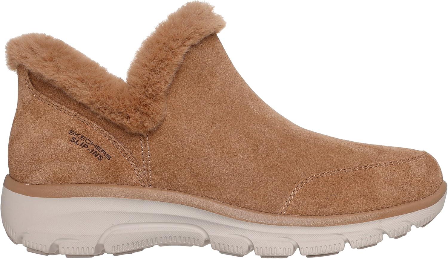 imageSkechers Womens Easy GoingFall Feeling Hands Free Slipins Ankle BootChestnut