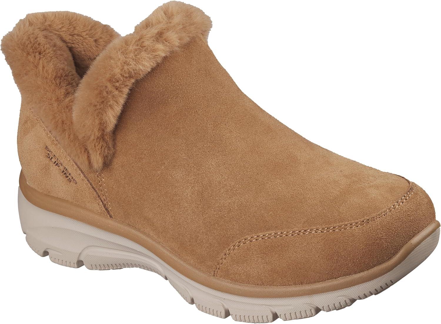 imageSkechers Womens Easy GoingFall Feeling Hands Free Slipins Ankle BootChestnut