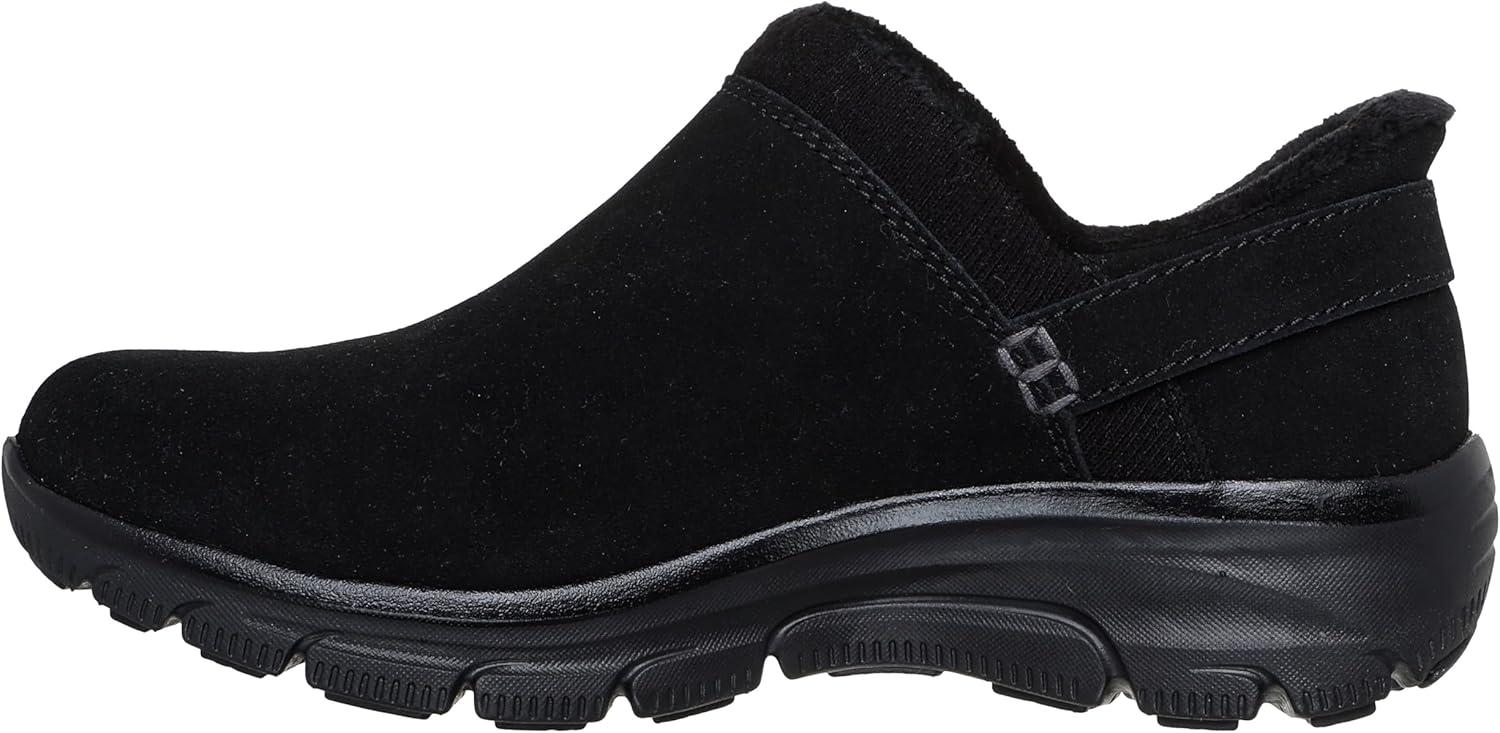 imageSkechers Womens Easy GoingModern Time Hands Free Slipins Ankle BootBlackBlack