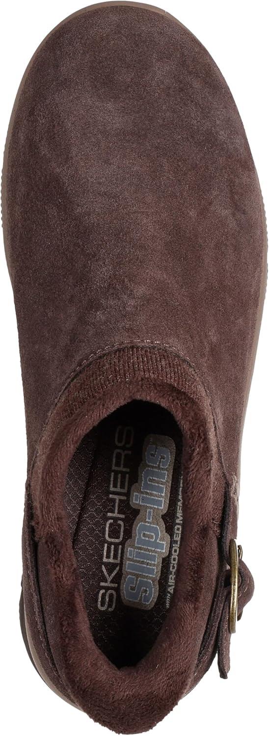 imageSkechers Womens Easy GoingModern Time Hands Free Slipins Ankle BootChocolate