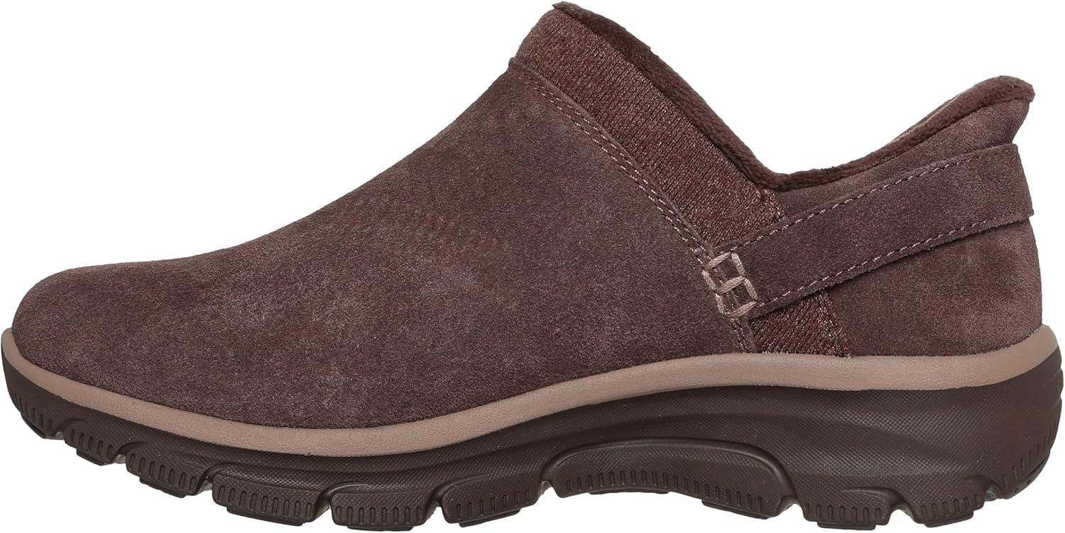 imageSkechers Womens Easy GoingModern Time Hands Free Slipins Ankle BootChocolate