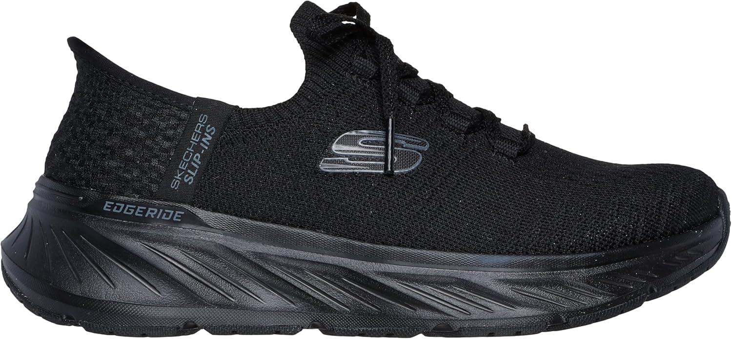 imageSkechers Womens EdgerideImpression Hands Free SlipinsBlackBlack