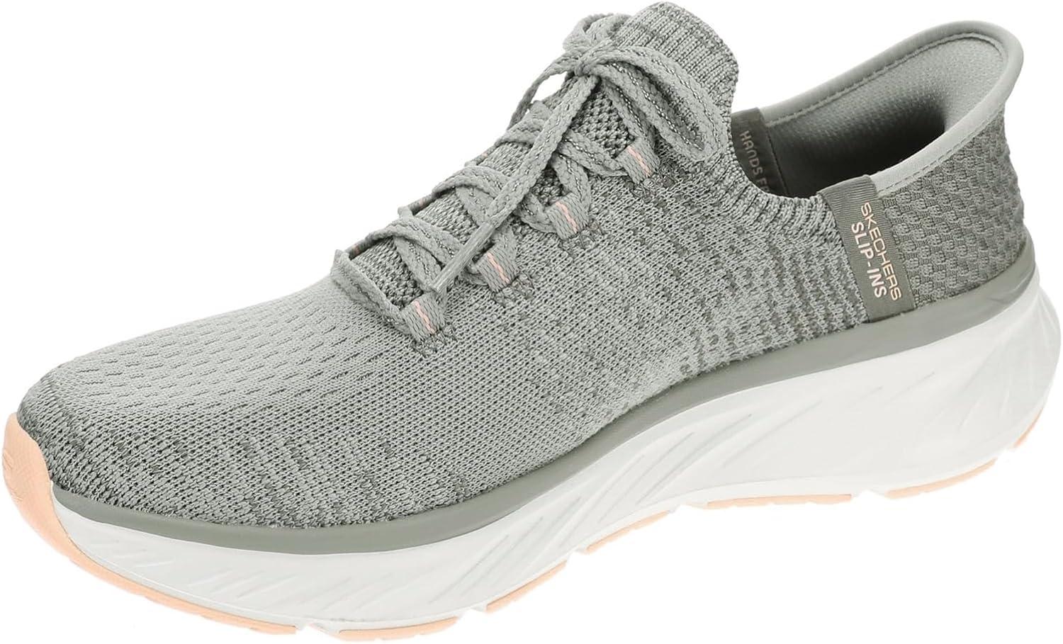 imageSkechers Womens EdgerideImpression Hands Free SlipinsGrorgreyOrange
