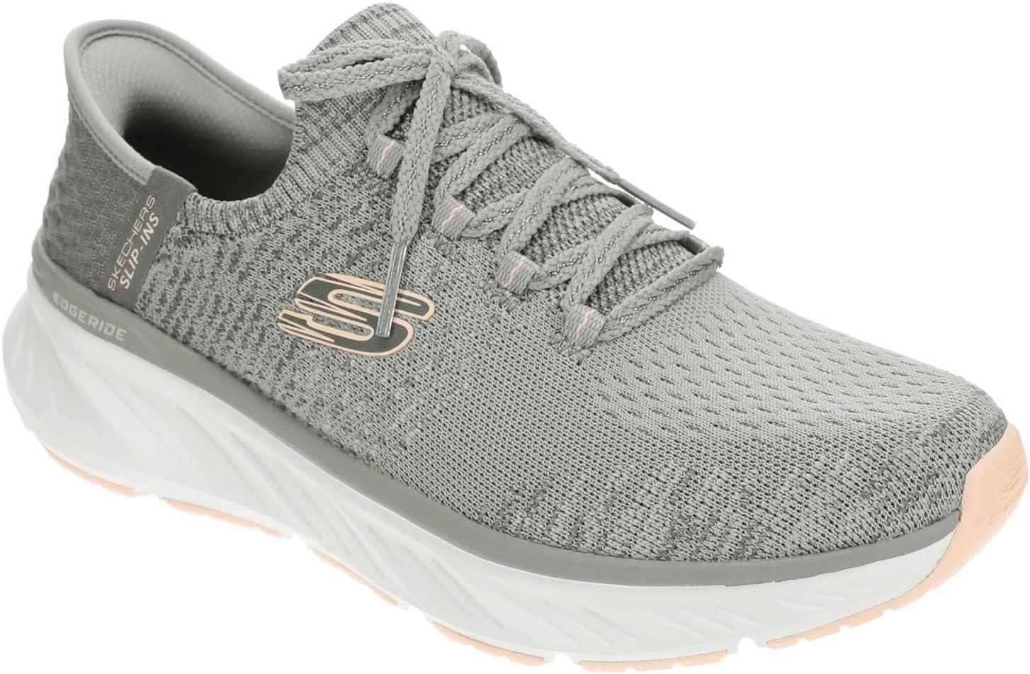 imageSkechers Womens EdgerideImpression Hands Free SlipinsGrorgreyOrange