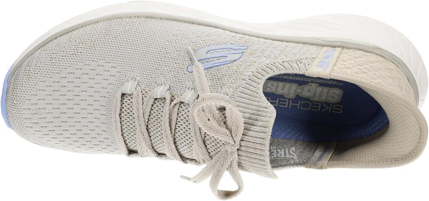 imageSkechers Womens EdgerideImpression Hands Free SlipinsNtlbnaturalLight Blue