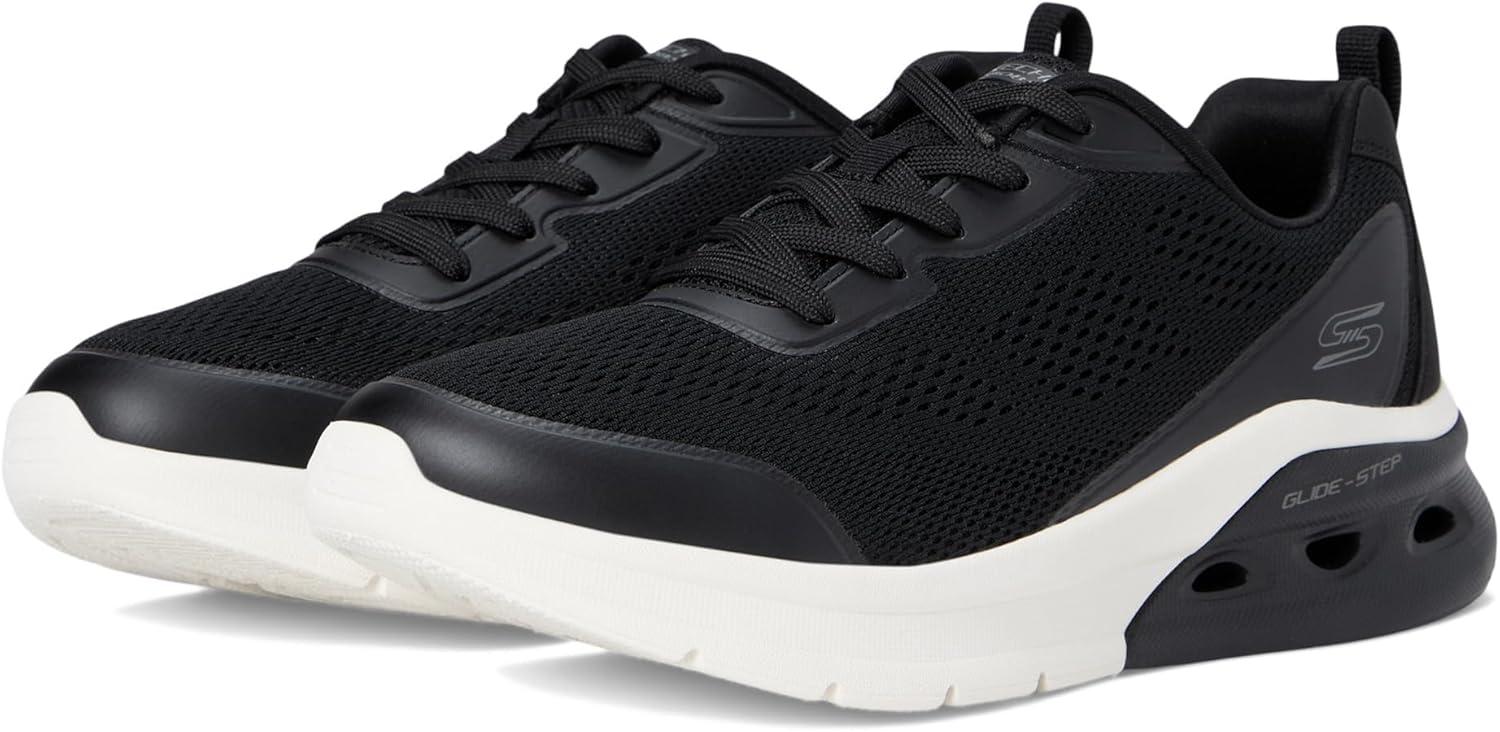 imageSkechers Womens Glide Step Arc Waves 20 Now inBlackWhite