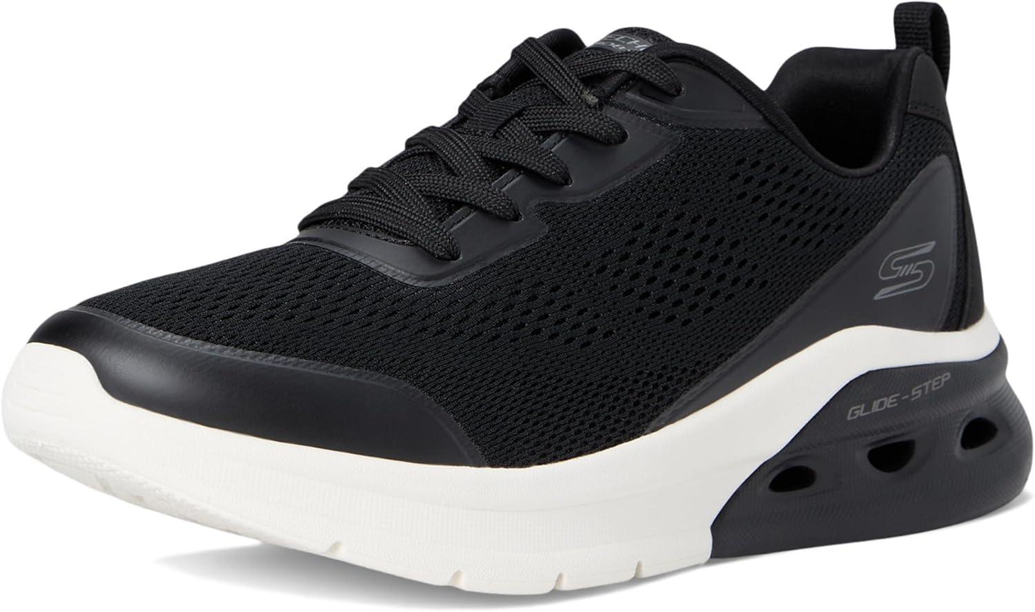 imageSkechers Womens Glide Step Arc Waves 20 Now inBlackWhite