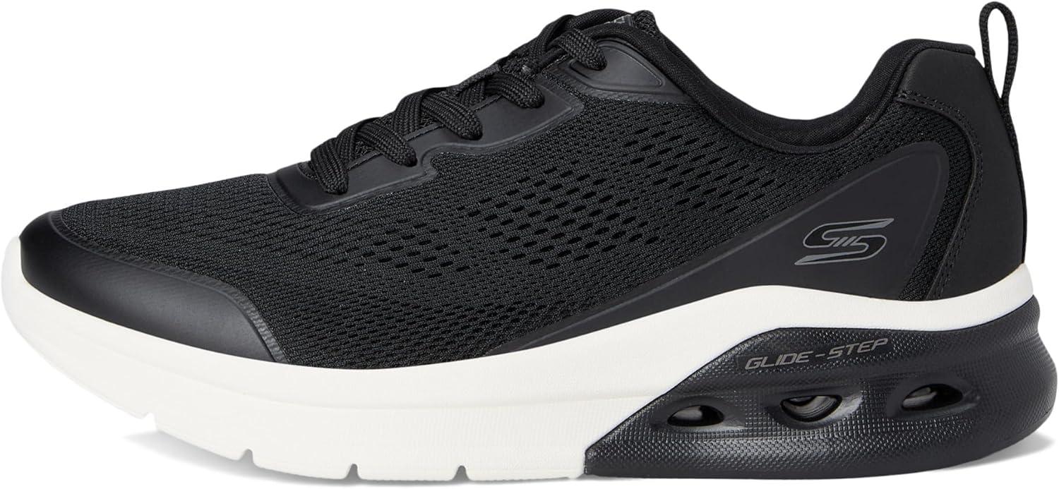 imageSkechers Womens Glide Step Arc Waves 20 Now inBlackWhite