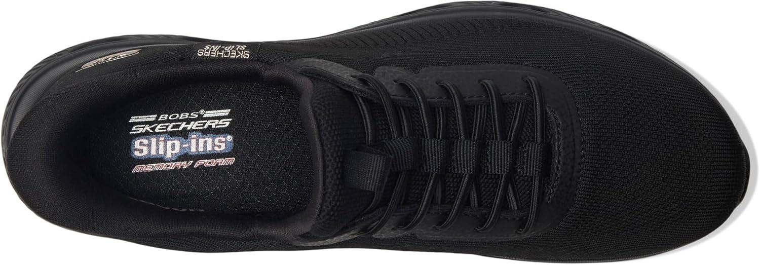 imageSkechers Womens Glide Step Arc Waves SlipinsBlackBlack