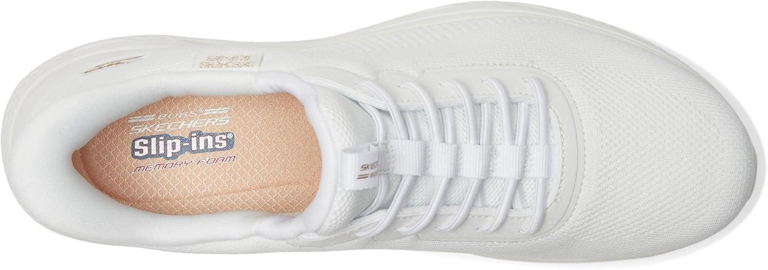 imageSkechers Womens Glide Step Arc Waves SlipinsWhite