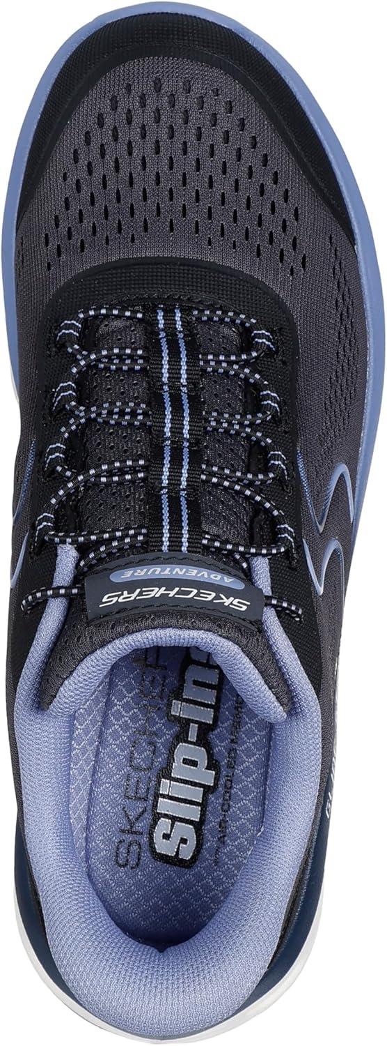 imageSkechers Womens Glide Step Sole Hands Free SlipinsBkblblackBlue