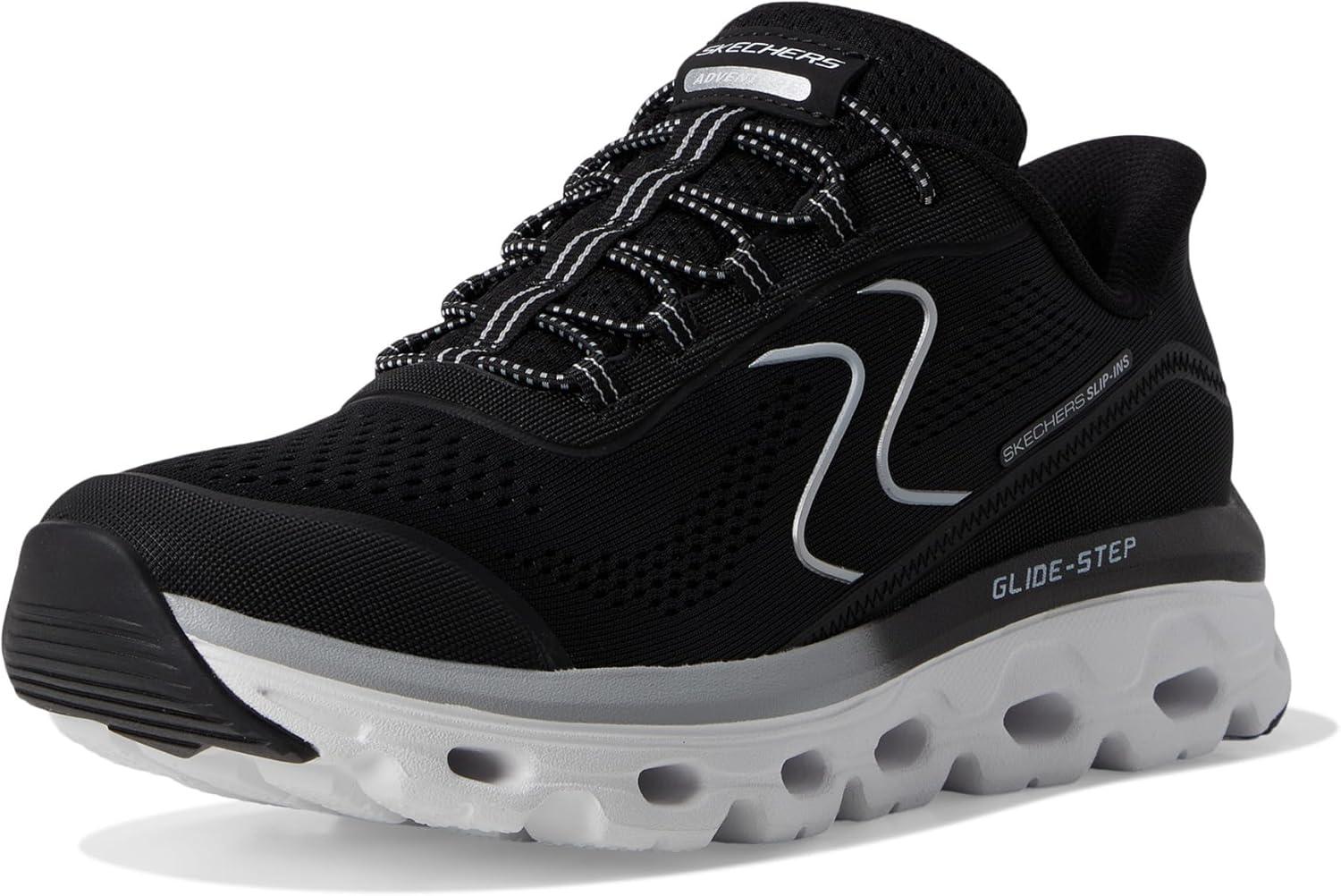 imageSkechers Womens Glide Step Sole Hands Free SlipinsBkwblackWhite
