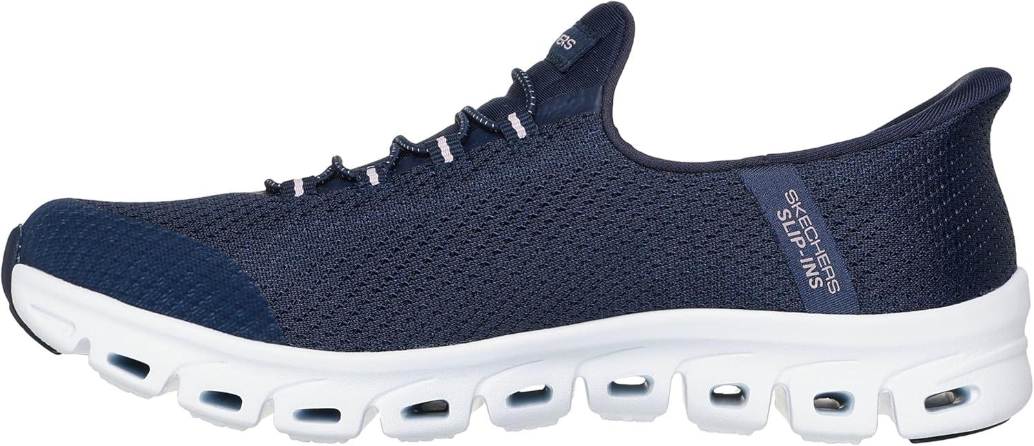 imageSkechers Womens GlideStep Pursuit Hands Free SlipinsNvynavy