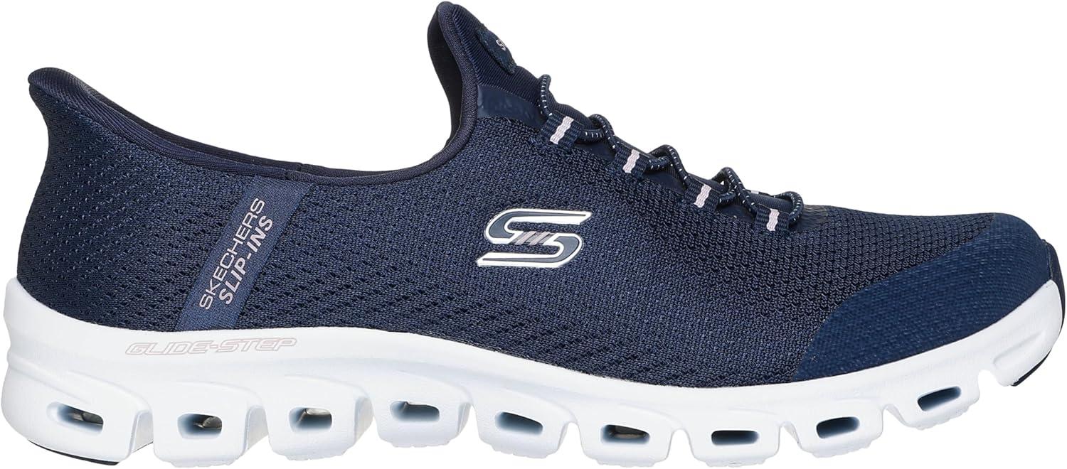 imageSkechers Womens GlideStep Pursuit Hands Free SlipinsNvynavy