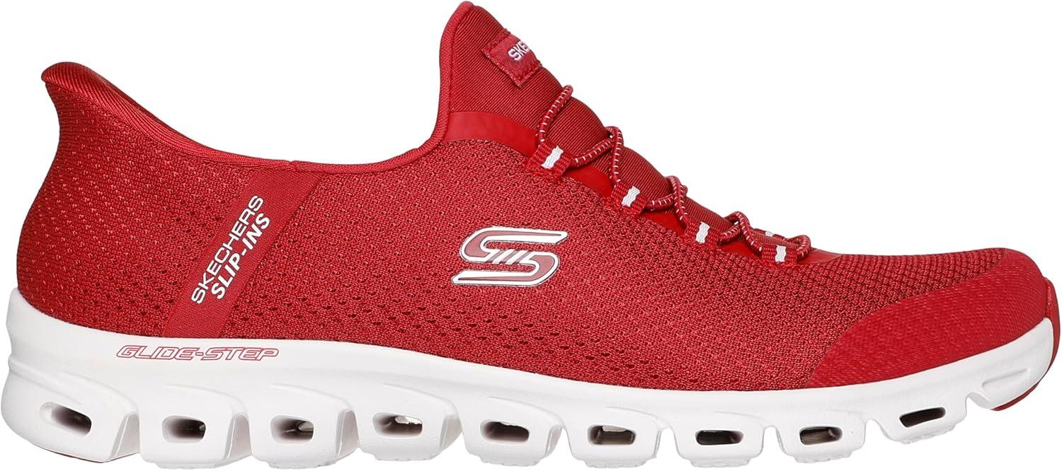 imageSkechers Womens GlideStep Pursuit Hands Free SlipinsRedred