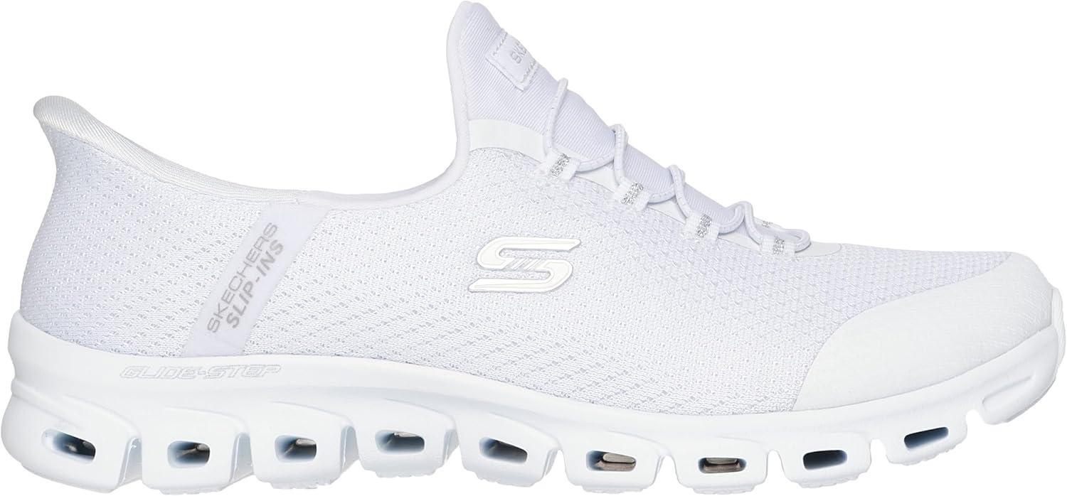 imageSkechers Womens GlideStep Pursuit Hands Free SlipinsWslwhiteSilver
