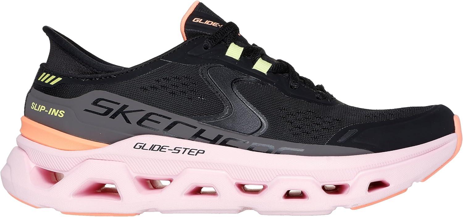 imageSkechers Womens GlideStep Atlus Hands Free SlipinsBkmtblackMulti