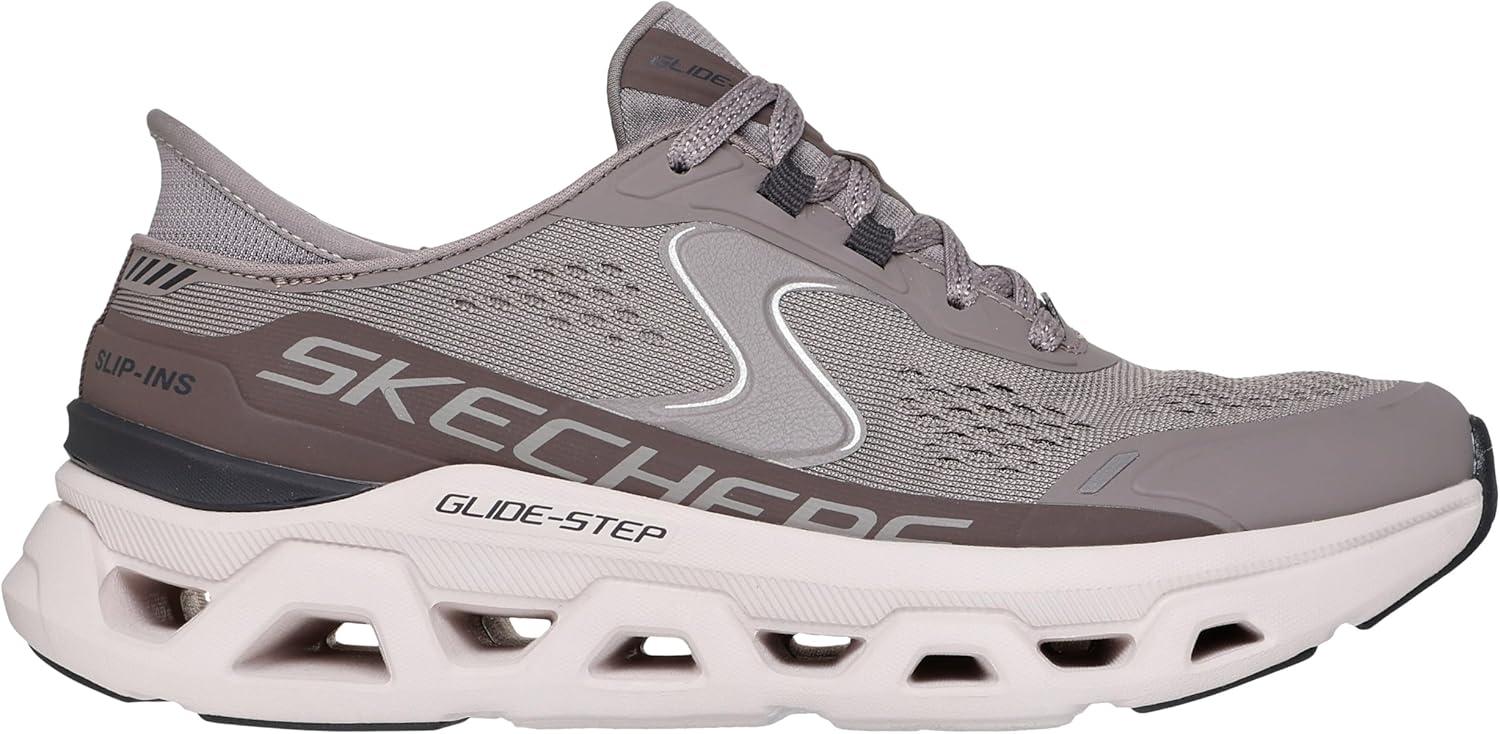 imageSkechers Womens GlideStep Atlus Hands Free SlipinsDktpdarkTaupe