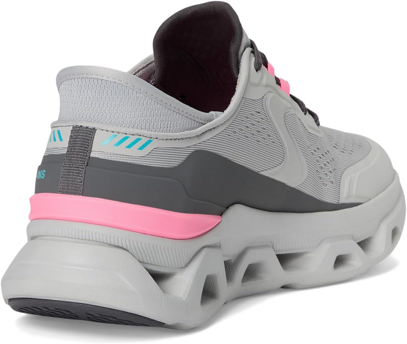 imageSkechers Womens GlideStep Atlus Hands Free SlipinsGypkgreyPink