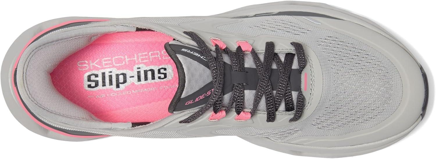 imageSkechers Womens GlideStep Atlus Hands Free SlipinsGypkgreyPink